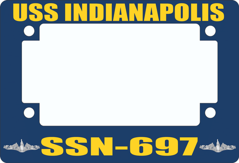 USS Indianapolis SSN-697 Motorcycle Frame