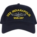 USS Indianapolis SSN-697 with Dolphins Custom Embroidered Cap