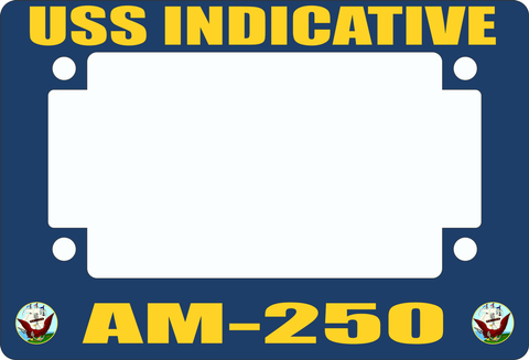 USS Indicative AM-250 Motorcycle Frame