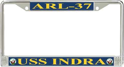 USS Indra ARL-37 License Plate Frame