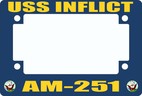 USS Inflict AM-251 Motorcycle Frame