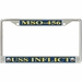 USS Inflict MSO-456 License Plate Frame