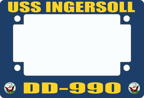 USS Ingersoll DD-990 Motorcycle Frame