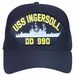 USS Ingersoll DD-990 Ship Cap