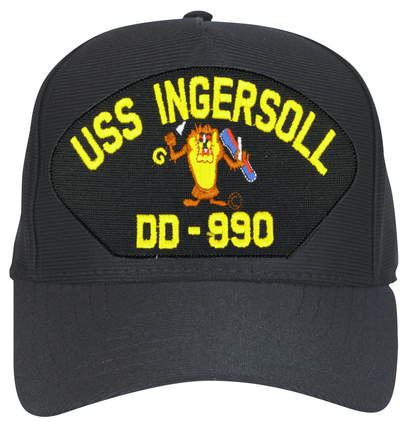 USS Ingersoll DD-990 (Tazmanian Devil Logo) Ship Cap