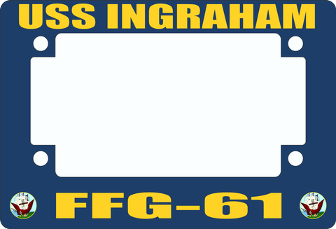 USS Ingraham FFG-61 Motorcycle Frame