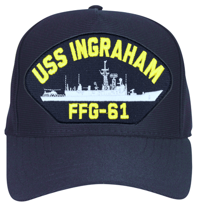 USS Ingraham FFG-61 Ship Cap