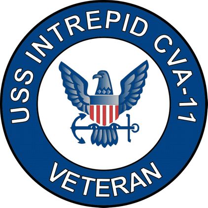 USS Intrepid CVA-11 Veteran Sticker Decal