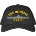 USS Intrepid CVS-11 Text Only Custom Embroidered Cap