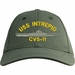 USS Intrepid CVS-11 Text Only Custom Embroidered Cap