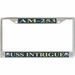 USS Intrigue AM-253 License Plate Frame