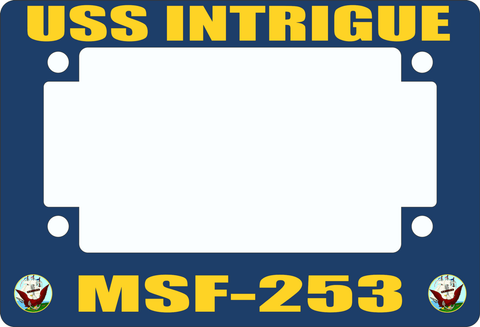 USS Intrigue MSF-253 Motorcycle Frame