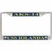 USS Iolanda AKS-14 License Plate Frame