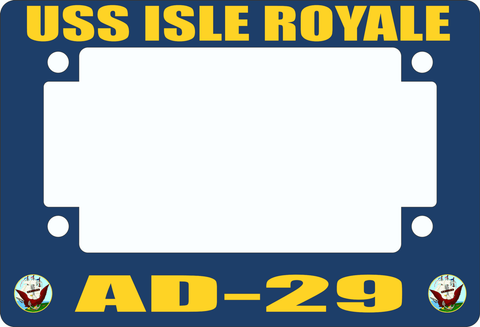 USS Isle Royale AD-29 Motorcycle Frame