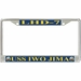 USS Iwo Jima LHD-7 License Plate Frame