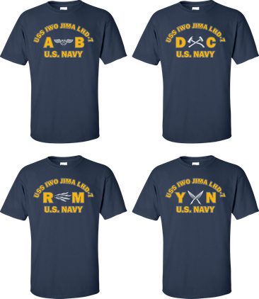 USS IWO JIMA LHD-7 Rates Apparel