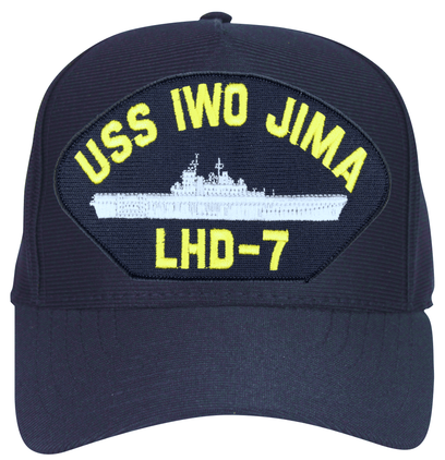 USS Iwo Jima LHD-7 Ships Ball Cap