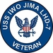 USS Iwo Jima LHD-7 Veteran Decal Sticker