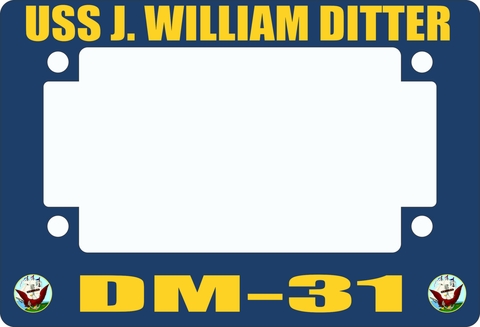 USS J. William Ditter DM-31 Motorcycle Frame