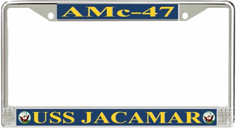USS Jacamar AMc-47 License Plate Frame