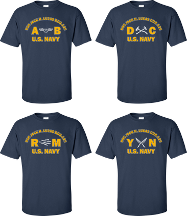 USS JACK H. LUCAS DDG-125 Rates Apparel