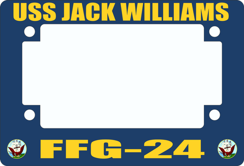 USS Jack Williams FFG-24 Motorcycle Frame