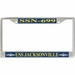 USS Jacksonville SSN-699 License Plate Frame