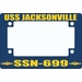 USS Jacksonville SSN-699 Motorcycle Frame