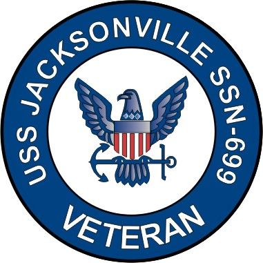 USS Jacksonville SSN-699 Veteran Decal Sticker