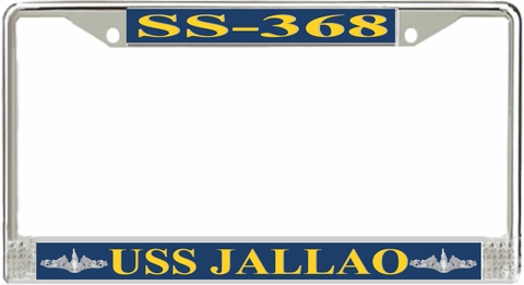 USS Jallao SS-368 License Plate Frame