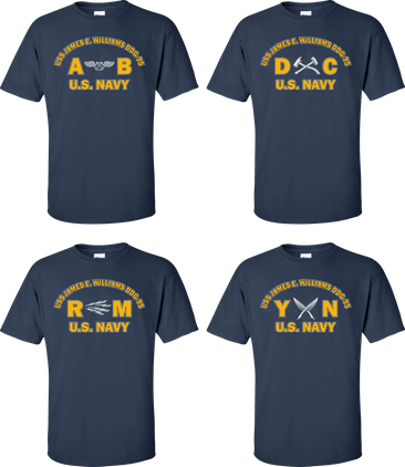 USS JAMES E. WILLIAMS DDG-95 Rates Apparel