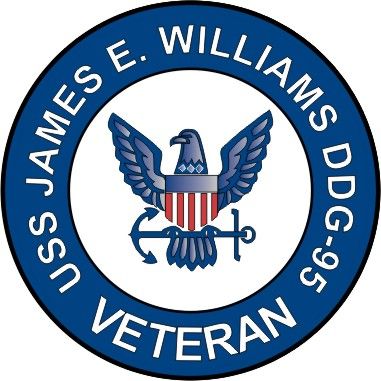 USS James E Williams DDG-95 Veteran Decal Sticker