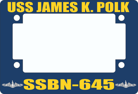USS James K. Polk SSBN-645 Motorcycle Frame