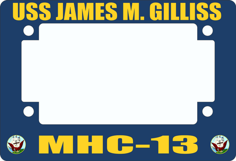 USS James M. Gilliss MHC-13 Motorcycle Frame