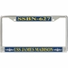 USS James Madison SSBN-627 License Plate Frame