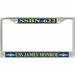 USS James Monroe SSBN-622 License Plate Frame