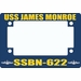 USS James Monroe SSBN-622 Motorcycle Frame