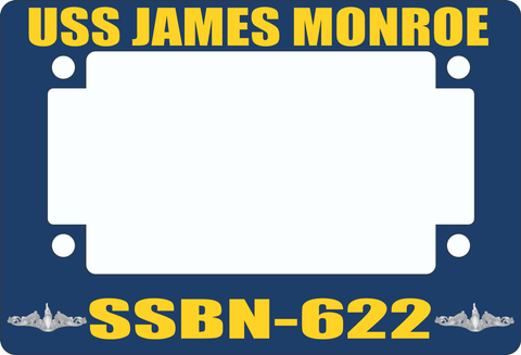 USS James Monroe SSBN-622 Motorcycle Frame