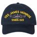 USS James Monroe SSBN-622 with Dolphins Unstructured Dad Cap