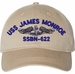 USS James Monroe SSBN-622 with Dolphins Unstructured Dad Cap