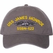 USS James Monroe SSBN-622 with Dolphins Unstructured Dad Cap