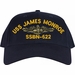 USS James Monroe SSBN-622 with Gold Dolphins Embroidered Cap