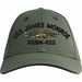 USS James Monroe SSBN-622 with Gold Dolphins Embroidered Cap