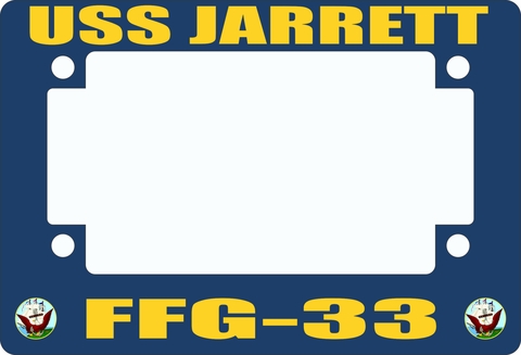 USS Jarrett FFG-33 Motorcycle Frame