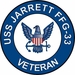 USS Jarrett FFG-33 Veteran Decal Sticker