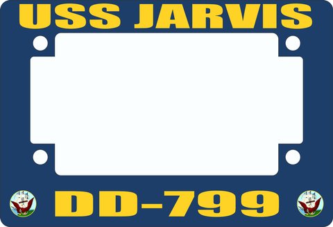 USS Jarvis DD-799 Motorcycle Frame