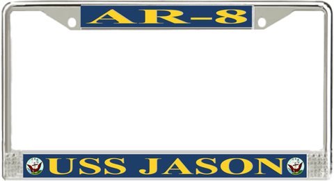 USS Jason AR-8 License Plate Frame