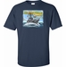 USS Jason Dunham DDG-109 Printed Art T-Shirt