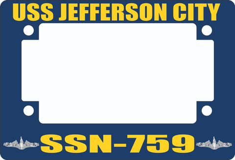 USS Jefferson City SSN-759 Motorcycle Frame