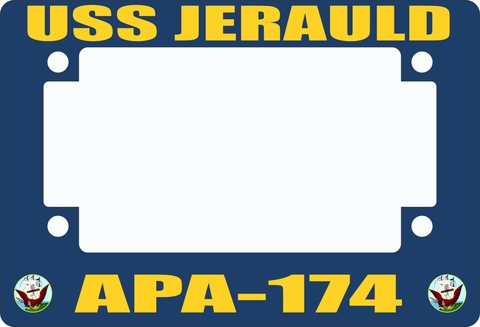 USS Jerauld APA-174 Motorcycle Frame